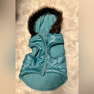 Pup crew dog puffer jacket